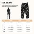 thumbnail image 3 of Rateoe Playing Music Skeletons Pattern Women’s Ultra-Soft Comfy Pajama Lounge Pants Sleepwear,Comfortable Lounge Wear,lightweight Pajamas, Casual Home Wear-Medium, 3 of 6