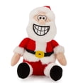 thumbnail image 3 of Simply Genius 8" Pull My Finger Santa Claus: Farting Talking Christmas Plush Toy Stuffed Animal, 3 of 7