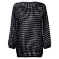 thumbnail image 7 of Conairie Womens Swimsuit Coverup Long Sleeve Loose Crochet Knit Bathing Suits Cover Ups Summer Beach Swimwear Vacation Outfits Black One Size, 7 of 7