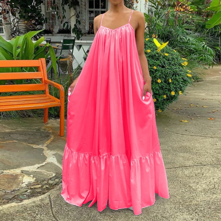 slim fit dress slacks Stella Fit and Flare Backless Dress Blush