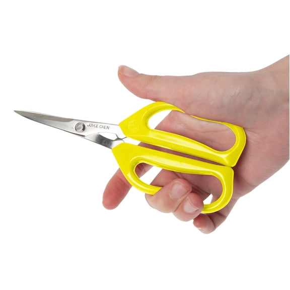 Joyce Chen Original Unlimited Kitchen Scissors All Purpose Kitchen Shears With Comfortable Handles, Yellow, 2 Pack