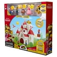thumbnail image 6 of Nintendo Super Mario Deluxe Mushroom Kingdom Castle Playset with 5 2.5" Articulated Action Figures & 4 Accessories (Includes Mario, Luigi, Princess Peach, Bowser), 6 of 7