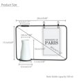 thumbnail image 4 of New Fashion Creative Iron Line Flower Pot Plant Vase Stand Postcard Clip Holder Home Decor, 4 of 5