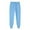 Light Blue, variant on Posijego Sweatpants Women Elastic Waist Drawstring Joggers for Women Athletic Running Sweat Pants Solid Color