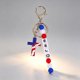 thumbnail image 5 of Acrylic Letter Beaded Keychain Pendant, 5 of 5