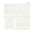 thumbnail image 2 of Seabrook Designs Alabaster Coastal Faux Shiplap Prepasted Wallpaper, 2 of 8
