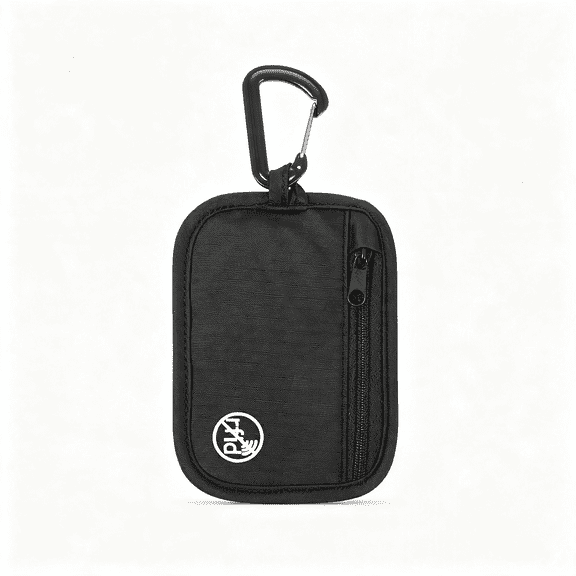 GASTROPOD Clip Stash Pouch Minimalist Hidden Storage Wallet Lightweight Zipper Organizer Pouch Bag for Cards Boarding Pass Id Money Secure Carry Travel Wallet Anti Theft