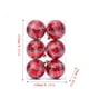 thumbnail image 1 of Decoraciones Del Árbol de Navidad Decoración de Navidad 8cm / 6 Piezas Ornamentos de Bola de Navidad Pintados a Mano para Árbol de Navidad Ornamentos Del Árbol de Navidad, 1 of 2