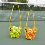 Oncourt Offcourt Tennis Masterpro Ball Basket  36 Ball Capacity - Easiest Way to Hold Tennis Balls/Height Adjustable/No Tool Assembly