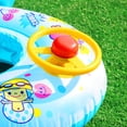 thumbnail image 4 of Anillo de natación para bebé, protector solar inflable, anillo de natación para bebé, flotador inflable de ayuda para natación para bebé, anillo de natación para niños con volante y toldo YUNYI BRAND  Deportes, 4 of 8