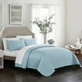 thumbnail image 3 of Platt 3 or 2 Piece Quilt Cover Set Geometric Chevron Quilted Bedding, 3 of 6
