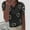Black, variant on LoyisViDion Women Blouses Plus Clearance Women Hearts Print V-Neck Lace Patchwork Short Sleeve T-Shirt Pullover Blouse Flash Picks Gray 4(S)