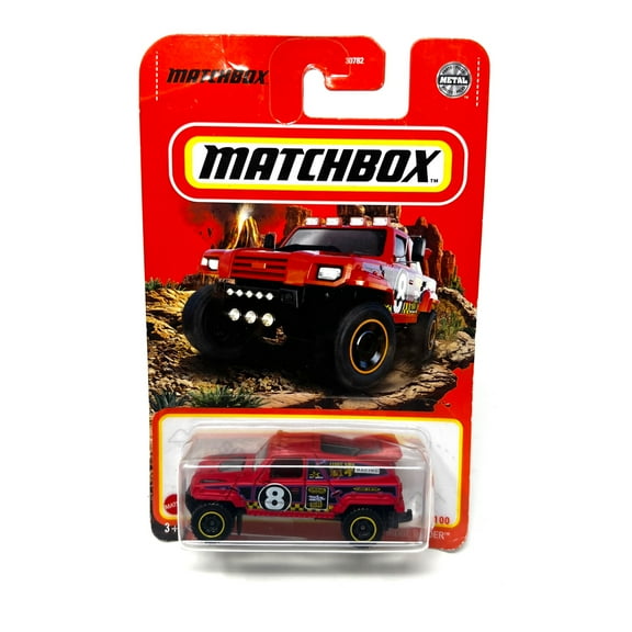 Matchbox Ridge Raider 8 50/100 Red
