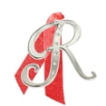 thumbnail image 1 of Christmas Ornament Monogram with Crystals Made from Swarovski® - R, 1 of 1