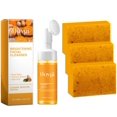 thumbnail image 1 of Tuemeric Facial Cleanser & Turmeric Soap Set, Turmeric Cleansing Mousse, Turmeric Face Was, 1 of 5