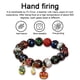 thumbnail image 3 of Pulsera de vidrio de colores, pulsera de animales de oro para tragar cinabrio, cuentas de Buda para hombres y mujeres, 3 of 5