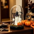 thumbnail image 5 of Orangide Halloween Decor Ghost Night Lamp Creative Spooky Glass Cover Small Night Light Battery Operated Funny Scary Atmosphere for Tabletop, 5 of 7