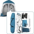 thumbnail image 6 of Portable Pop Up Privacy Shower Tent, Privacy Changing Room Tent, Outdoor Camping Bathroom Toilet Tent, Collapsible Shelter for Emergency – Lightweight & Sturdy, Easy Set Up, Foldable - with Carry Bag, 6 of 8