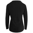 thumbnail image 5 of EDFBUYKRS Women's Casual Bohemian V-Neck Long-Sleeved Ruffle Sleeve Blouse Loose Shirts Xl, 5 of 5