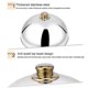 thumbnail image 5 of Stainless Steel Dome Dish Cover Table Food Cover Food Cover Western Restaurant Cover Teppanyaki Dis, 5 of 5