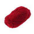 thumbnail image 1 of Hilo de algodón de leche de 50 g, grueso, tejido a mano, para tejer a ganchillo, cálido, para suéteres, sombreros, bufandas y manualidades (rojo óxido), 1 of 7