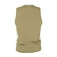 thumbnail image 3 of Alleson Athletic 538J Mens Single Ply Basketball Jersey - Vegas Gold White, 3 of 3