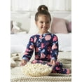 thumbnail image 4 of Gerber Baby & Toddler Neutral Microfleece Blanket Sleeper Pajamas, 2-Pack, Sizes 0/3M-5T, 4 of 13