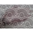 thumbnail image 4 of oneOone Cotton Poplin Gray Fabric Semi Mandala Floral Fabric For Sewing Printed Craft Fabric By The Yard 42 Inch Wide, 4 of 4