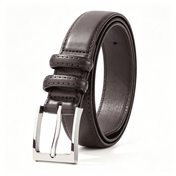 XIBUFE Boys Belt for Kids,Adjustable Pu Formal School Toddler Youth Belt | Durable Soft Leather, Single Grab 9 Adjustable Holes,For School Uniforms,Jeans Daily Outfits