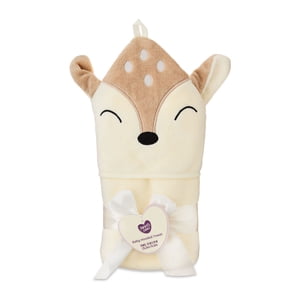 Deer Hooded Baby Towel, 100% Cotton