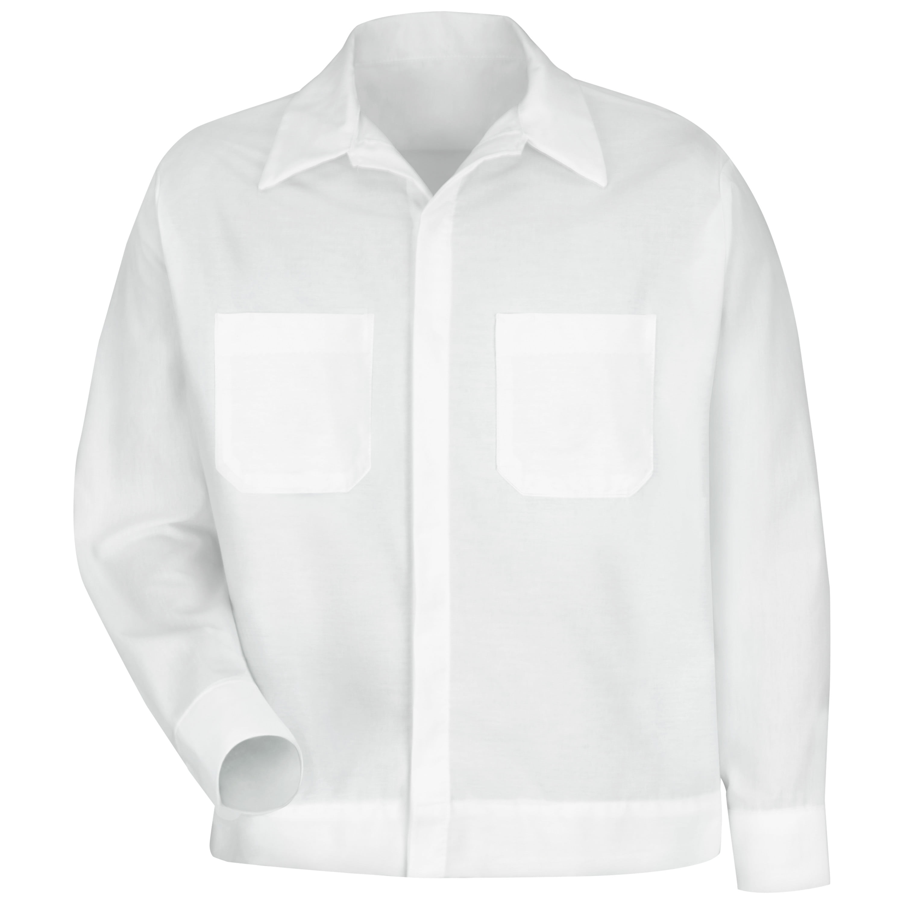 Men's Button-Front Shirt Jacket 