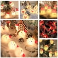 thumbnail image 2 of 2023 NUEVA Cadena de luces LED de 2 m y 3 m con forma de Papá Noel, caja de batería, luces decorativas para árbol de Navidad, venta al por mayor, 2 of 5
