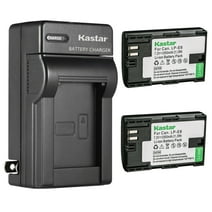 Kastar 2-Pack LP-E6 Battery and AC Wall Charger Replacement for Canon EOS 5D Mark III, EOS 5D Mark IV, EOS 5DS, EOS 5DS R, EOS 6D, EOS 6D Mark II, EOS 7D, EOS 7D SV, EOS 7D Mark II, EOS 60D