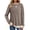 Coffee, variant on Color Block Sweaters for Women Crewneck Long Sleeves Fashion Tops Pullover Fall Lightweight Women Sweaters