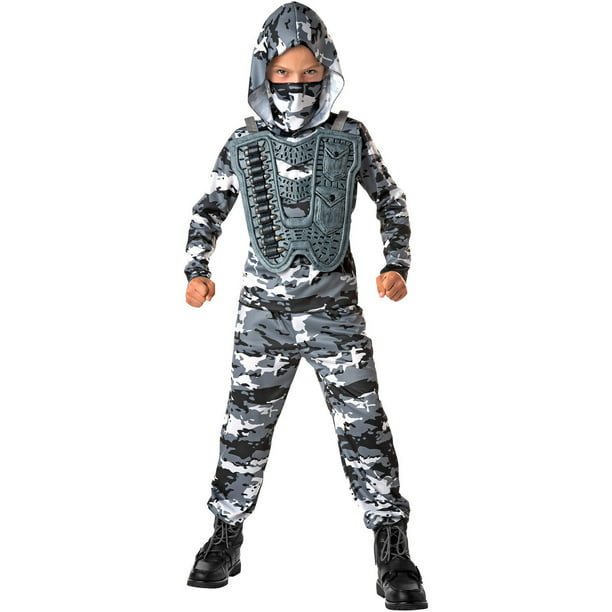 Snow Commando Boys Costume - Walmart.com