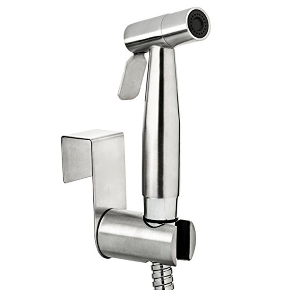 Toliet 304 Stainless Steel Water Saving Handheld Shower Head Bathroom Bidet Sprayer Nozzle