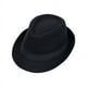 thumbnail image 5 of Sombrero de caballero, sombrero pequeño de otoño e invierno, sombrero para el sol para escenario para hombres y mujeres, sombrero de lana, sombrero de fieltro de lana sintética para jazz, 5 of 5