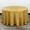 Gold, variant on Your Chair Covers - 108 in. Round Crinkle Taffeta Table Runner for Wedding, Party, Birthday, Patio, etc. - Navy Blue