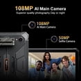 thumbnail image 5 of Blackview Active 12 Pro Rugged Projector Tablet 11'' Pad Android 15 12GB 256GB 30000mAh Tablet Phone,Black, 5 of 5
