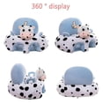 thumbnail image 5 of Baby Sofa Support Chair Soft Plush Blue, 5 of 5