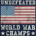 thumbnail image 3 of CafePress - Undefeated World War Champs Dark T Shirt - Men's Classic Graphic Cotton T-Shirt, 3 of 4