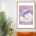 thumbnail image 2 of IDEA4WALL Framed Canvas Wall Art for Living Room, Bedroom Whale Canvas Prints for Modern Home Decoration Ready to Hang, 2 of 4