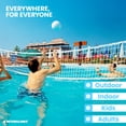thumbnail image 2 of Swimline Inground Pool 34 Inch Wide Volleyball Net and Ball Game Set, 2 of 12