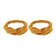 thumbnail image 2 of Señoras Chica Hairband Bow Nudo Diadema Deportes Elástico Turbante , Amarillo Baoblaze Diadema de mujer, 2 of 4