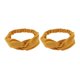 thumbnail image 2 of Diadema de punto con patrón de nudo torcid mujer, turbante elástic cabeza Amarillo Colcomx Diadema de mujer, 2 of 4