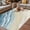 Turquoise, variant on Blue Beach Coastal Outdoor Rug for Patio/Deck/Porch, Non-Slip Large Area Rug 6 x 9 Ft, Summer Ocean Nautical Seaside Indoor Outdoor Rugs Washable Area Rugs, Reversible Camping Rug Carpet Runner