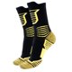 thumbnail image 4 of KAKOWELY 1 par de calcetines transpirables con absorción de sudor, calcetines deportivos de fitness de felpa, talla S/M, amarillos (adultos de 38 a 41 yardas), 4 of 4