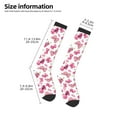 thumbnail image 5 of Haiem Girl Butterfly Socks, Funny Novelty Crazy Design Cotton Socks Sports Socks Knee High Socks For Men, Women,1Pairs - Gift For Working Friends, 5 of 9