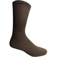 thumbnail image 2 of SOCKS'NBULK 72 Pack Men’s Cotton Crew Socks Heavy Cotton Great For Donations and Sock Drives. (Black, Mens 10-13) (Assorted, Mens 10-13), 2 of 5