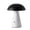 Black, variant on Mushroom Night Light, Rechargeable Cordless Table Lamp for Bedroom, Dimmable LED Night Lights for Toddler , Baby Essentials for Newborn, Stocking Stuffers for Teen Boys, Dorm Room Essentials